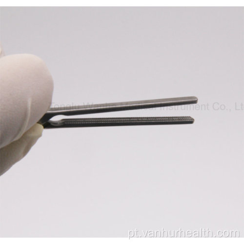 Aplicador de clipe de veia arterial para pinça hemostática laparoscópica